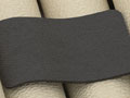 Leather sample color black